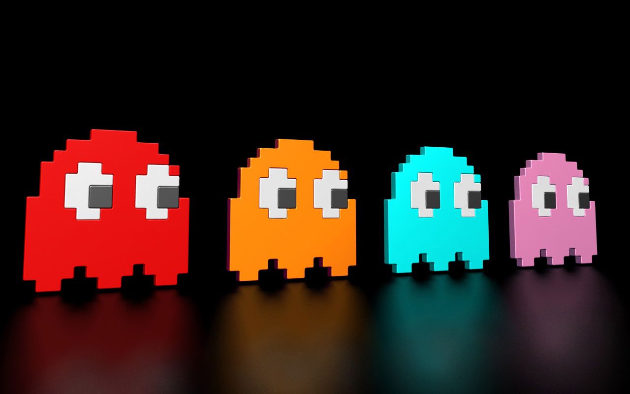 Ghosties.blogspot.com. Classic video games, Pacman ghost, Video game image