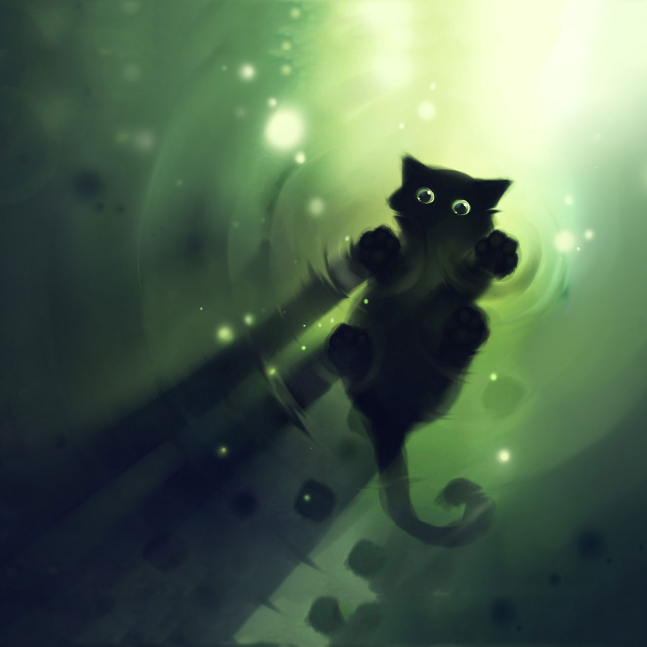 Abstract Kitten Wallpaper Cat Profile Pic Cartoon