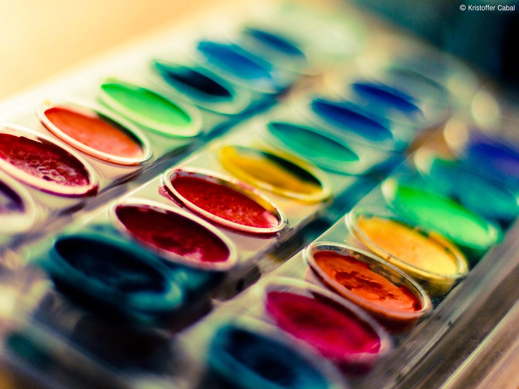 Art Supplies Aesthetic Wallpapers Wallpaper Cave