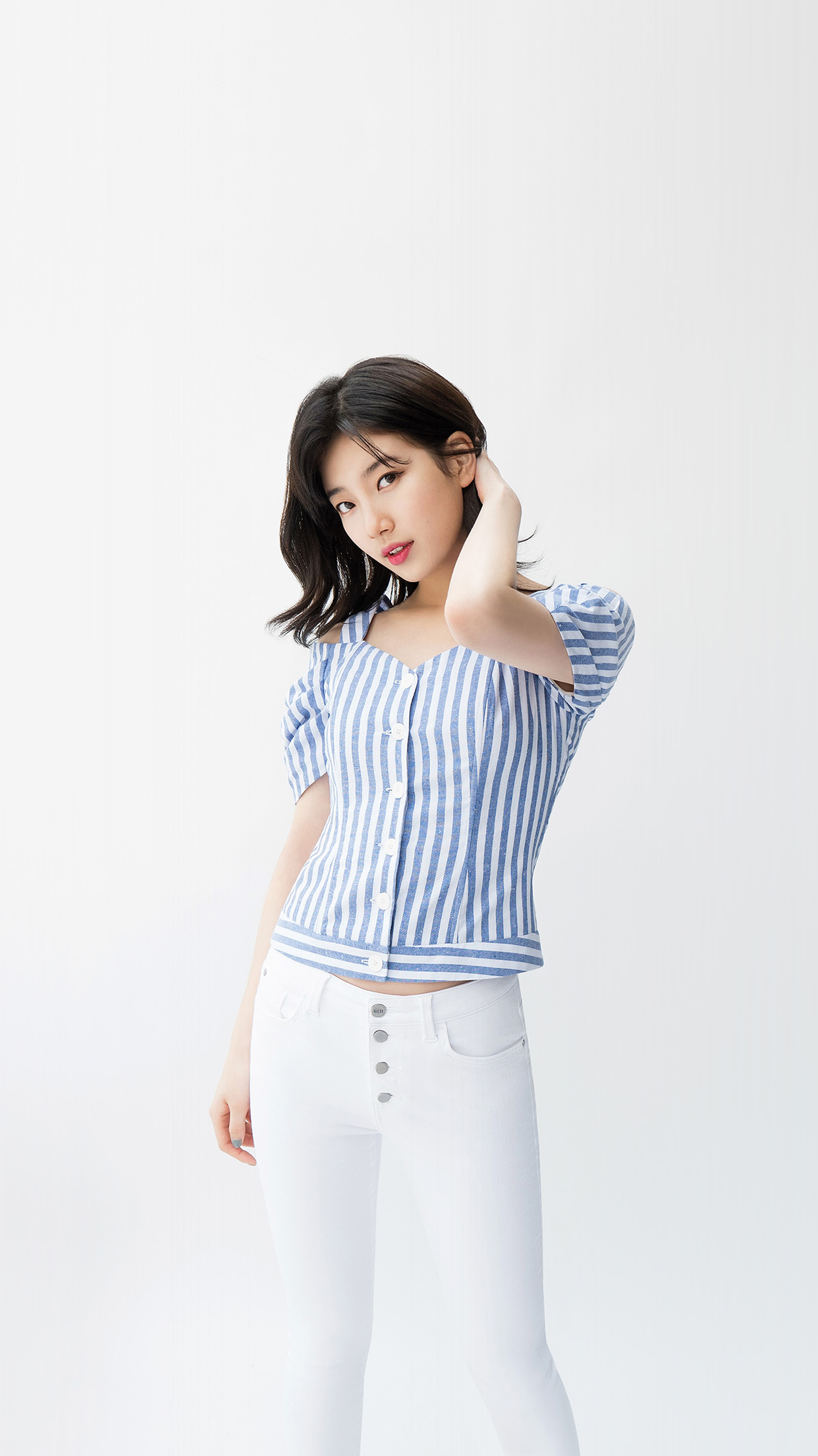 iPhone 6 wallpaper. suji girl white kpop korean asian