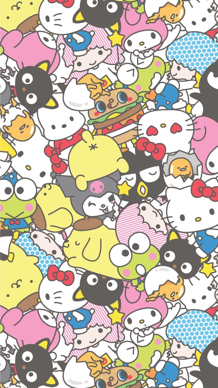 all sanrio characters wallpaper