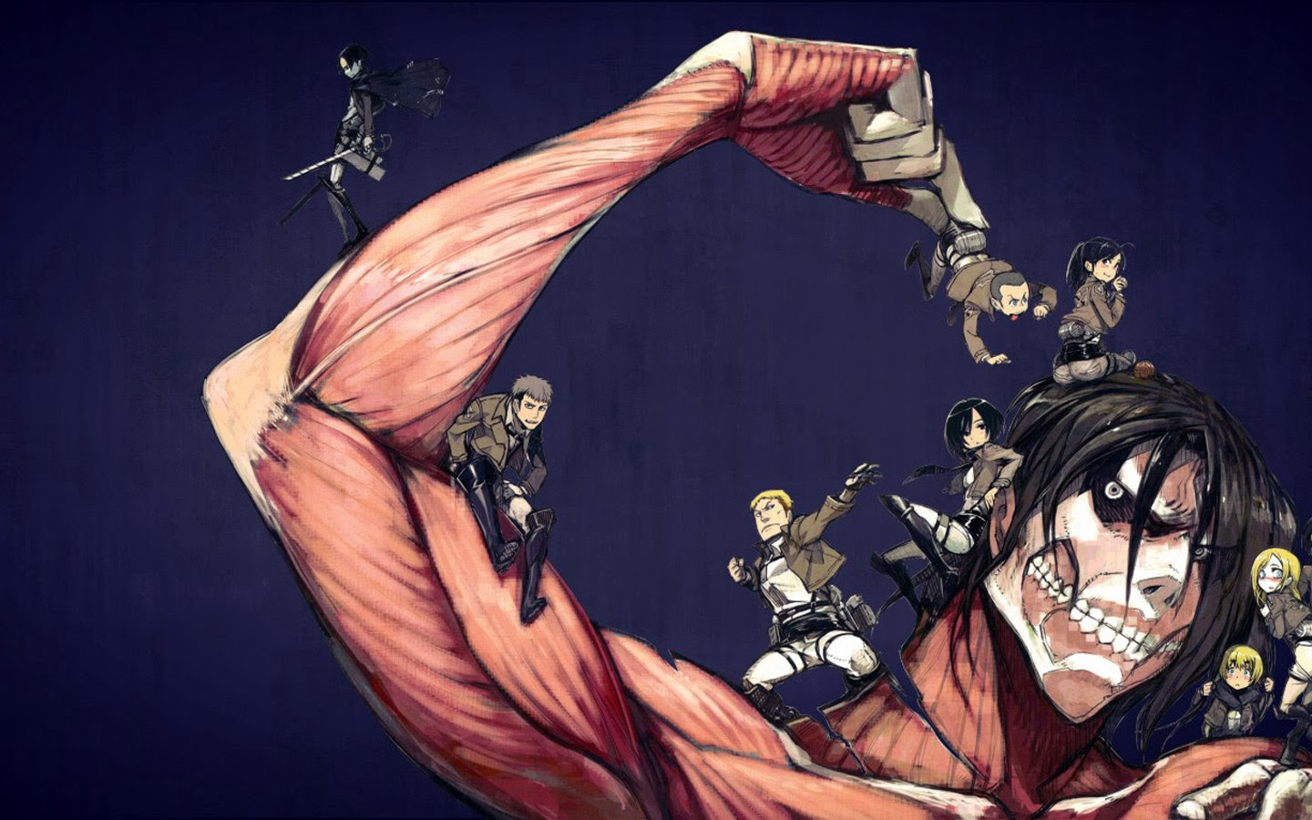 Free download attack on titan HD wallpaper levi eren rogue titan HD wallpaper [1600x900] for your Desktop, Mobile & Tablet. Explore Attack on Titan Eren Wallpaper. Attack on Titan