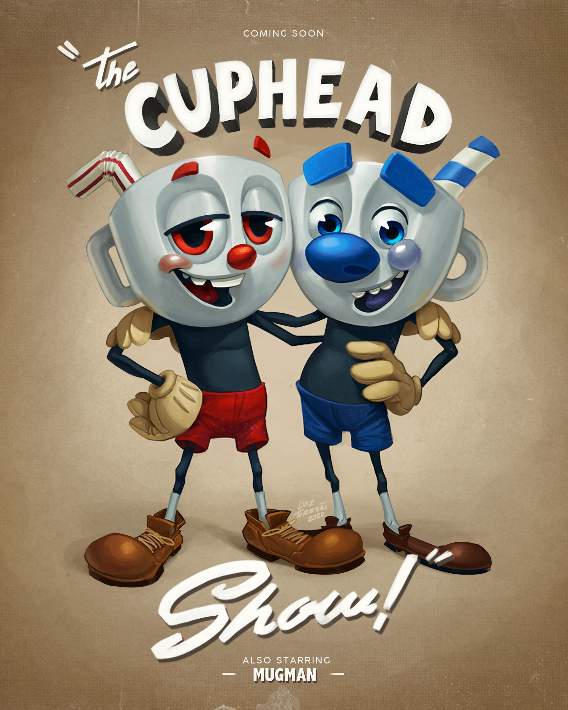 ArtStation - The Cuphead Show! fanart