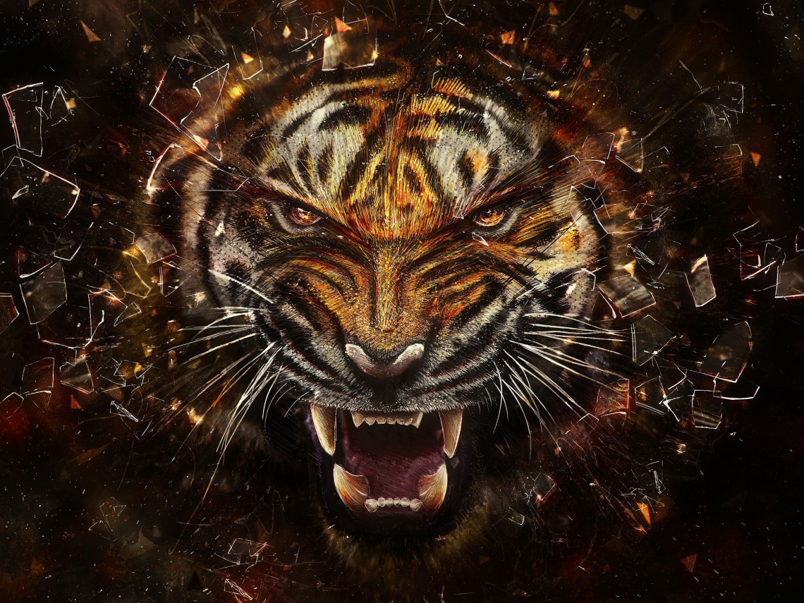 Tiger Photo In Category Background Textures