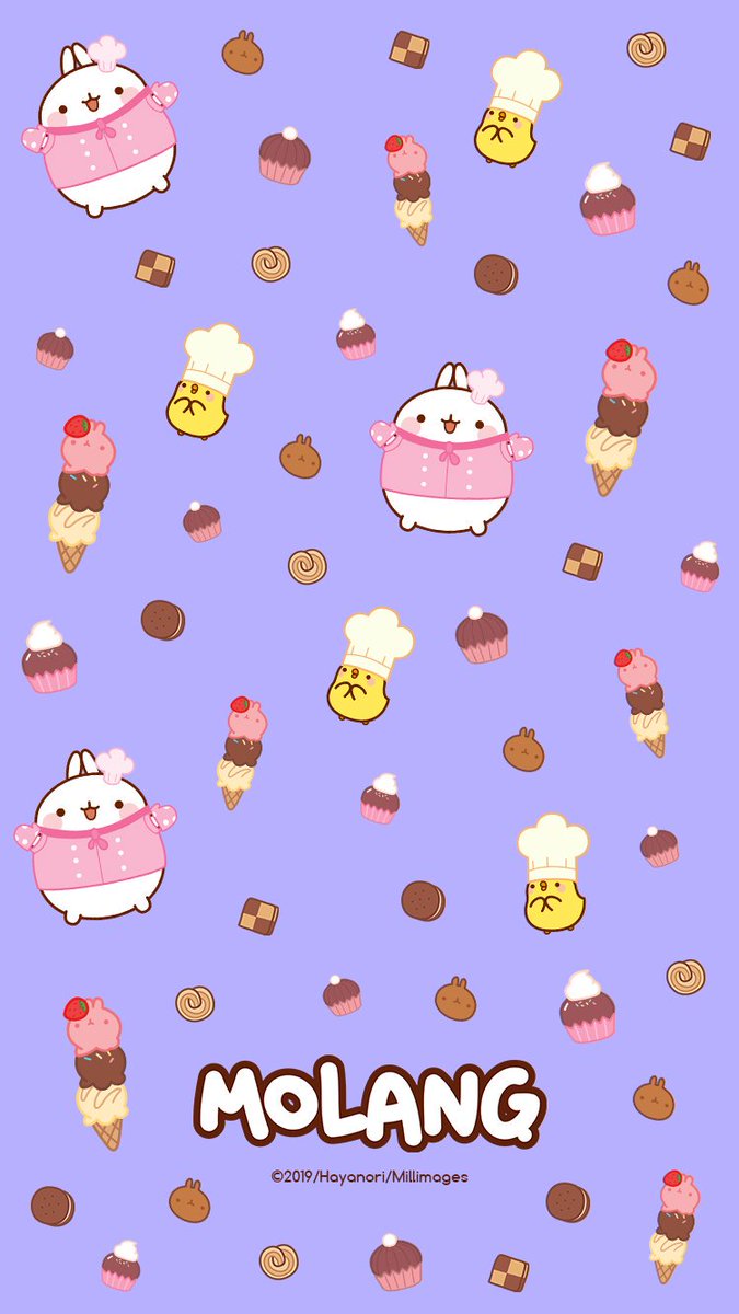 Molang Purple Wallpapers - Wallpaper Cave