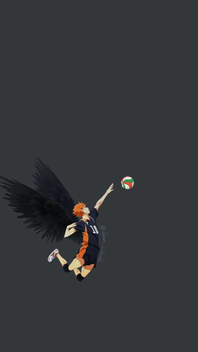 Wallpaper!! På Twitter: Haikyuu Hinata Shoyo Wallpaper Background! # Haikyuu #Hinata #hinatashoyo