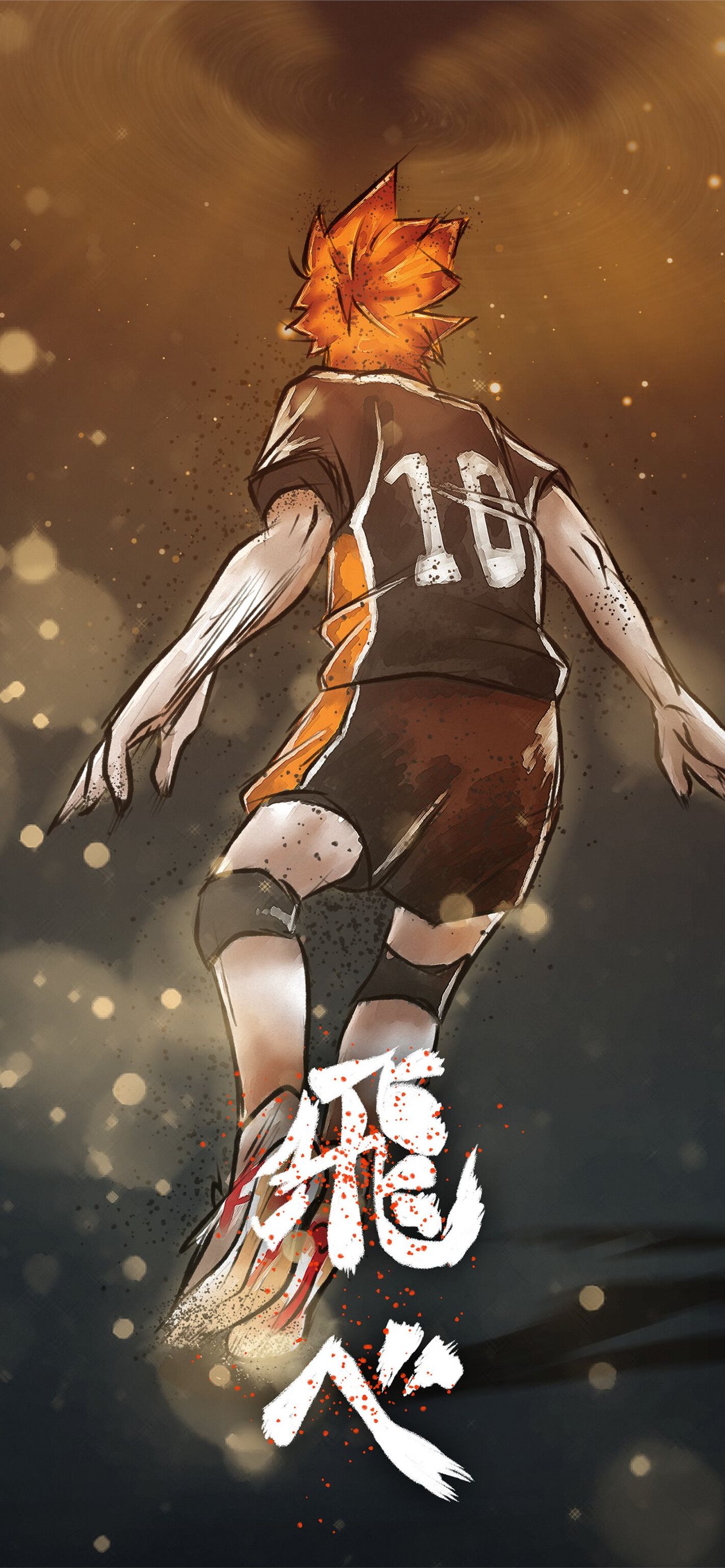 Best Shouyou hinata iPhone HD Wallpaper