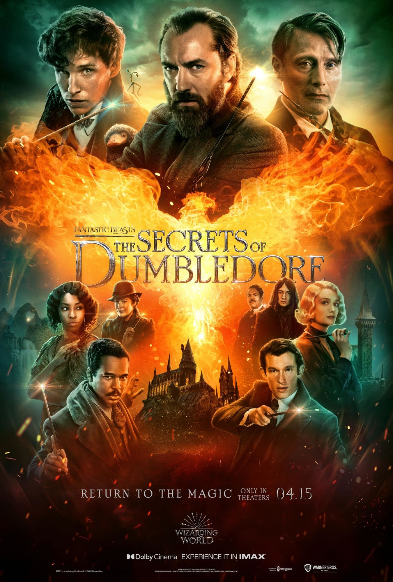 Fantastic Beasts: The Secrets of Dumbledore Poster and Trailer