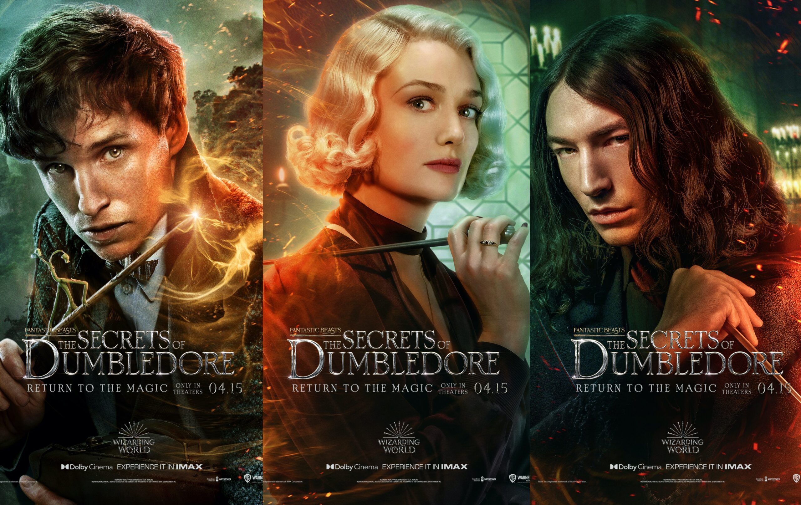 LOOK: 'Fantastic Beasts: The Secrets of Dumbledore' releases new character posters
