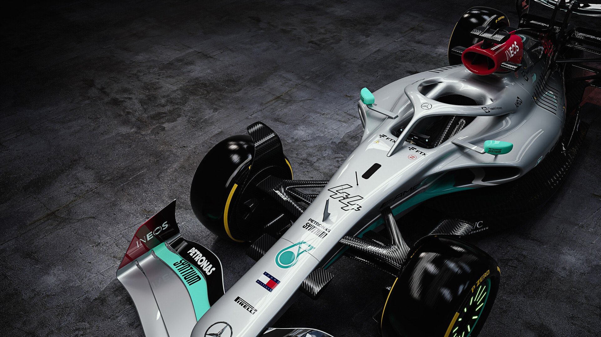 F1 2022 Mercedes Concept