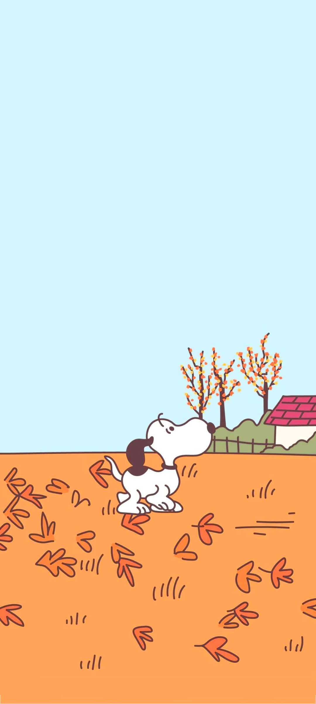 Peanuts Fall Wallpapers - Wallpaper Cave