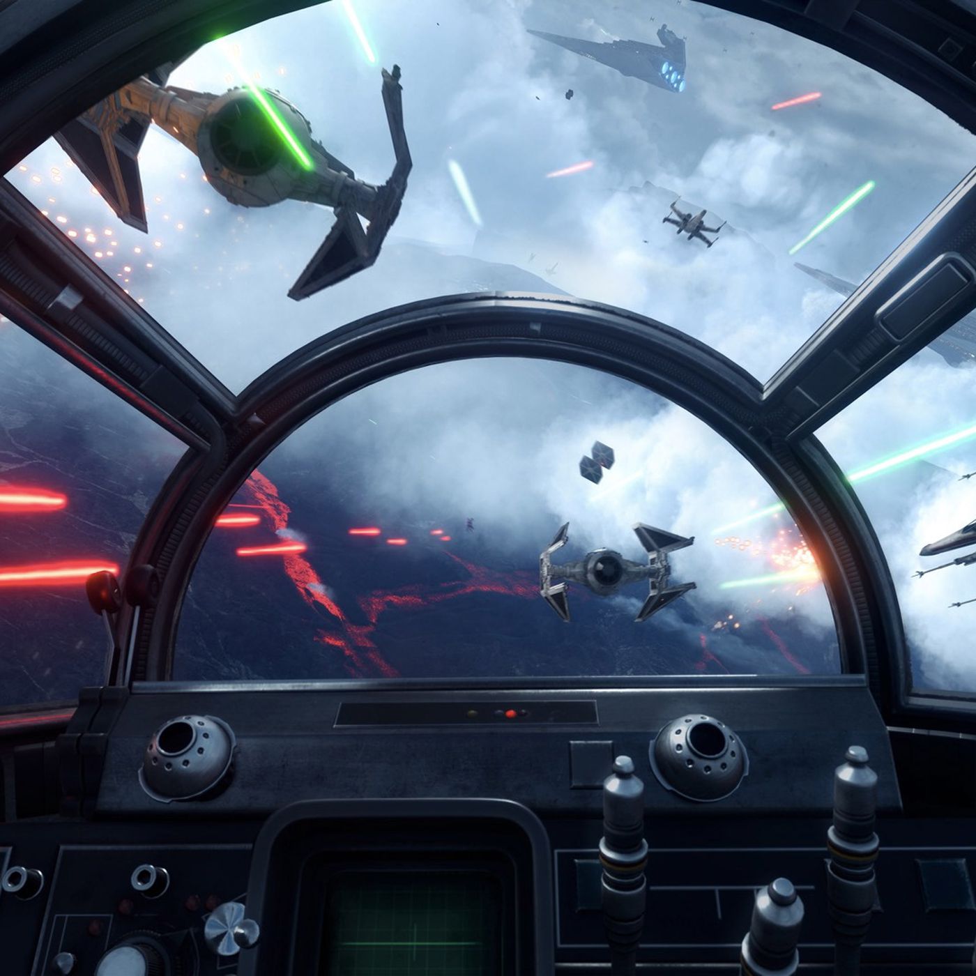 We played Star Wars Battlefront's new Fighter Squadron mode
