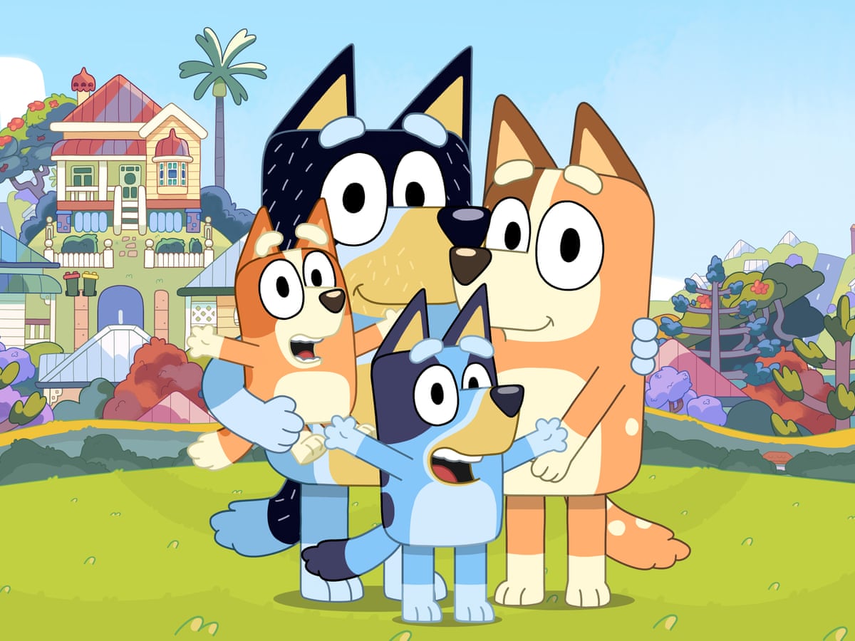 Peppa Pig, with better parenting': the bounding success of canine cartoon Bluey. Children's TV