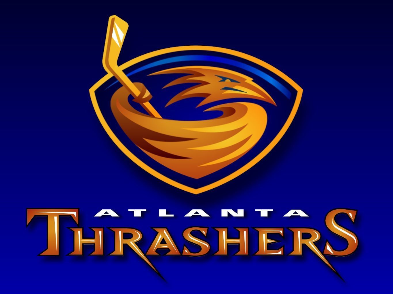 Atlanta Thrashers. Thrasher, Custom flags, Atlanta