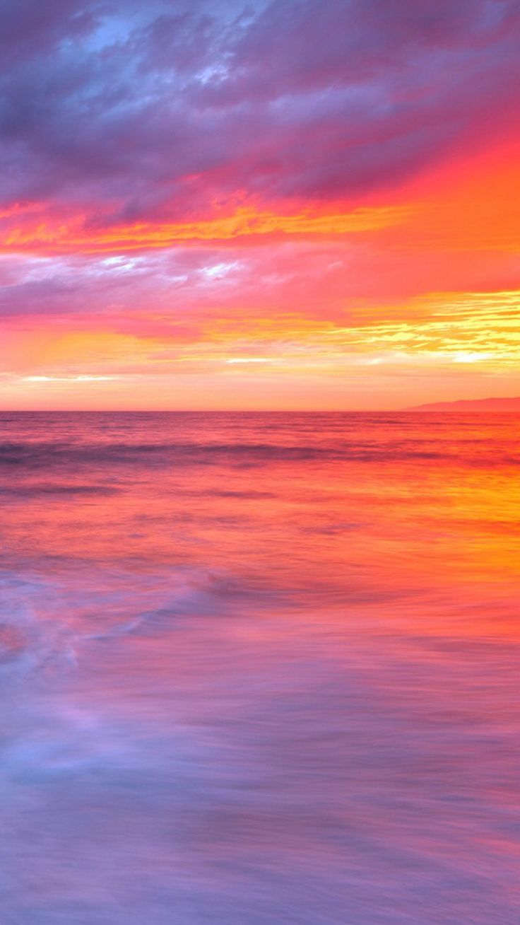 sunset wallpaper, Pink sunset, Beach sunset wallpaper