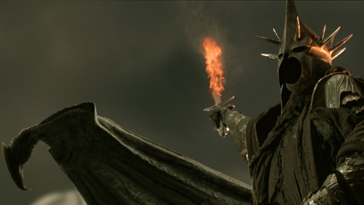 The Lord of the Rings nazgul The Witch King ringwraith The Return of the King wallpaperx1080