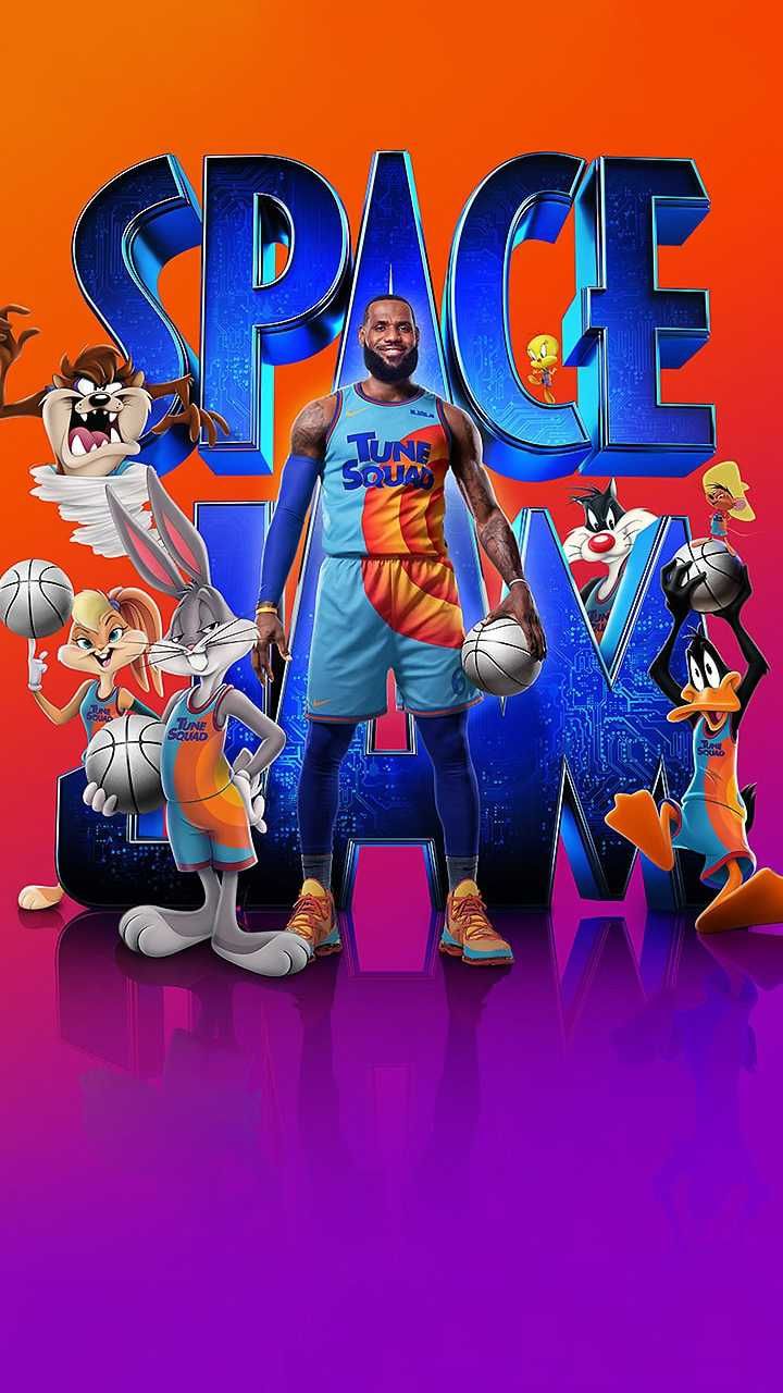 iPhone Space Jam Wallpaper Discover more basketball, Film, Lebron, Lebron James, Movies wallpaper. htt. Looney tunes wallpaper, Looney tunes space jam, Space jam