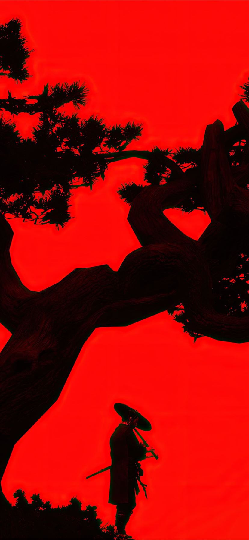 ghost of tsushima ps5 4k iPhone 11 Wallpaper Free Download