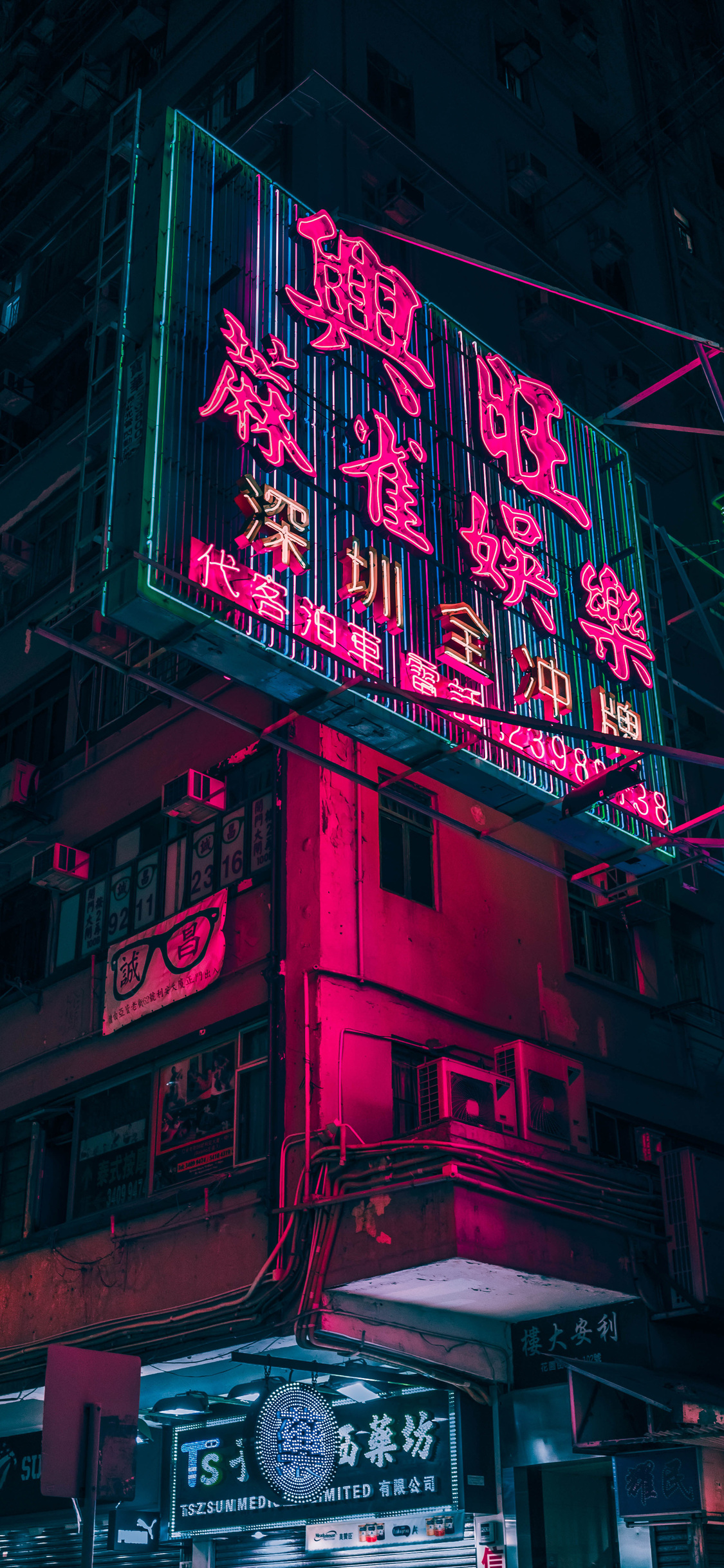 Hong Kong City Neon City iPhone XS, iPhone 10, iPhone X HD 4k Wallpaper, Image, Background, Photo and Picture