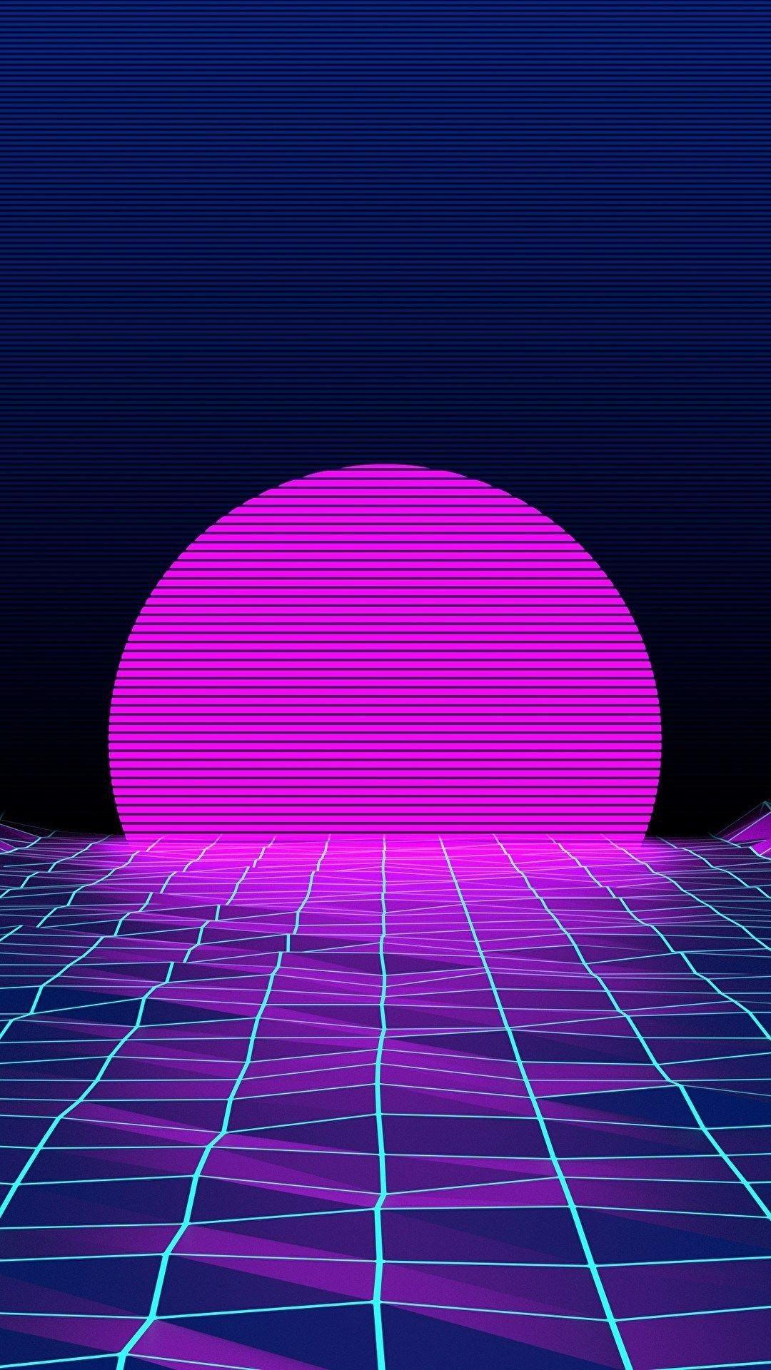 4K Neon iPhone Wallpaper
