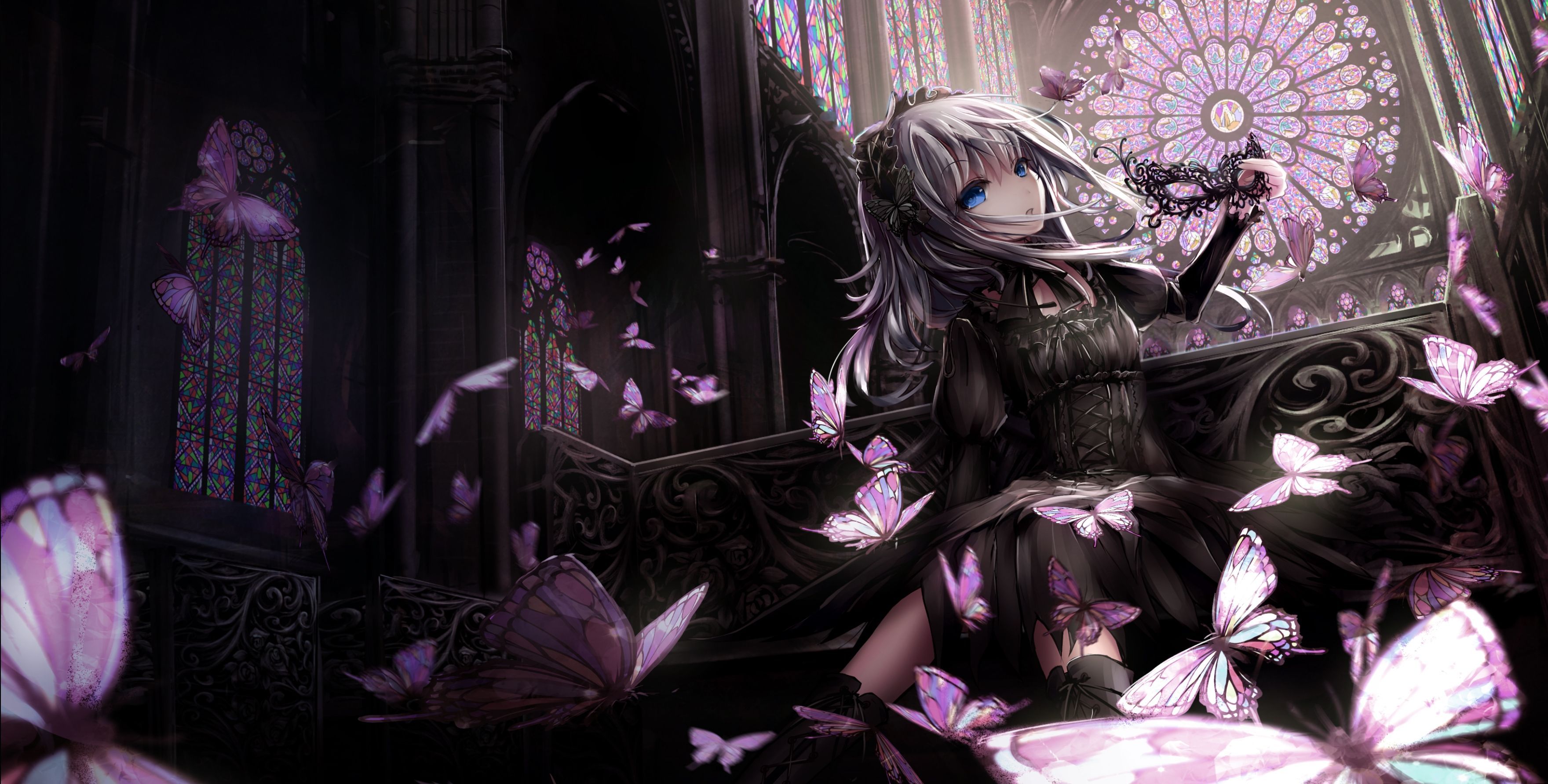 Gothic Anime Girl Wallpaper