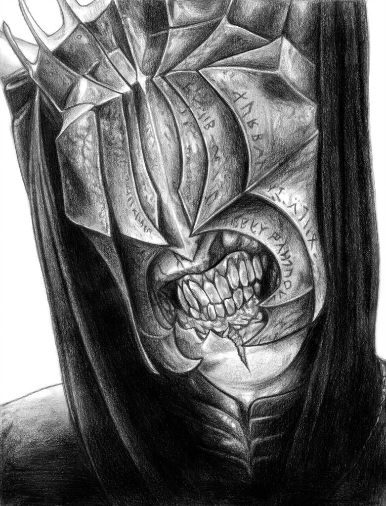 The Mouth of Sauron Lord of the Rings of by SoulStryder210. Lord of the rings tattoo, Lotr art, Lord of the rings