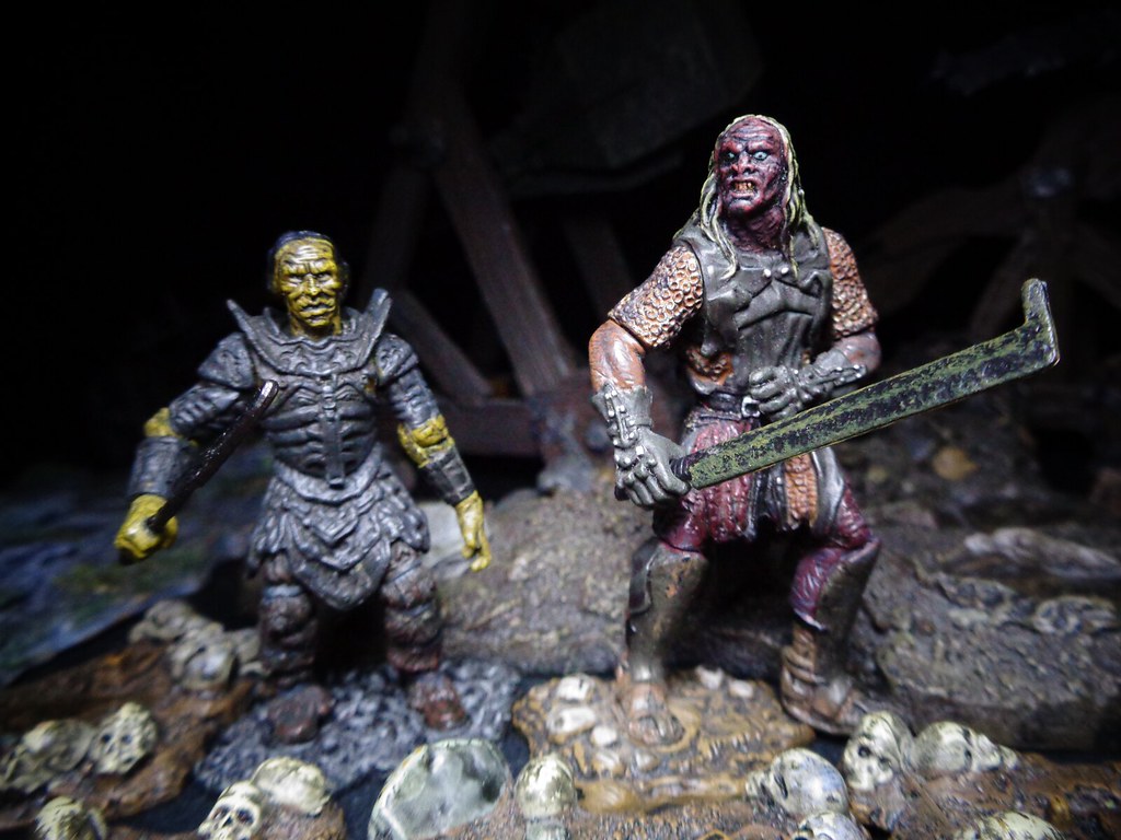 Shagrat & Gorbag. Members of the Minas Morgul corps, these