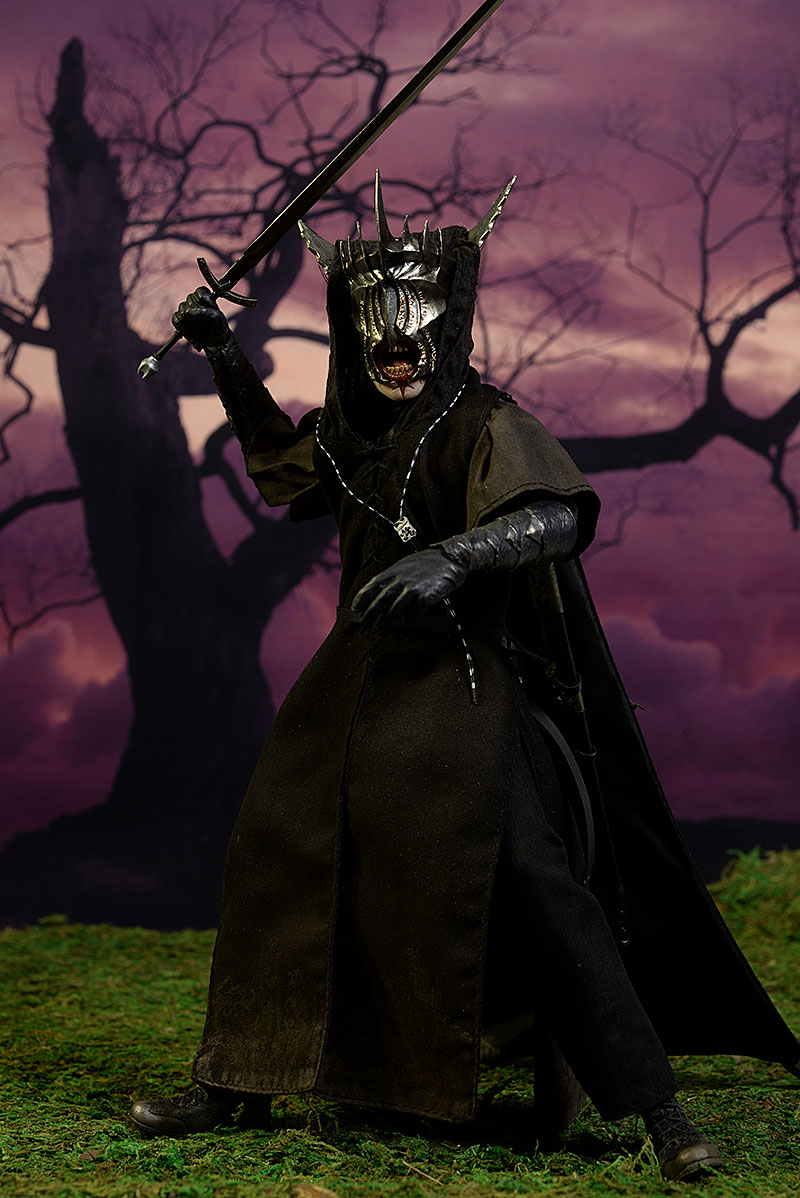 Review and photo of the Mouth of Sauron Lord of the Rings sixth scale action figure
