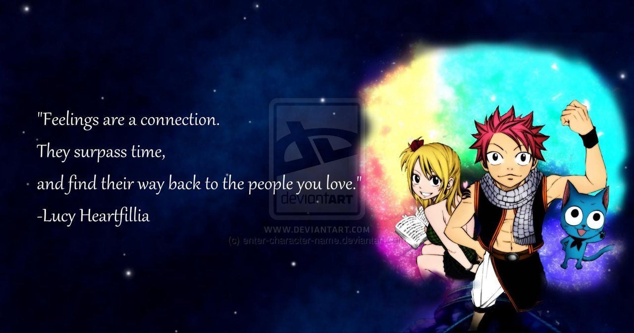 She said this during the ova. Fairy tail, Fairy tail quotes, Fairy