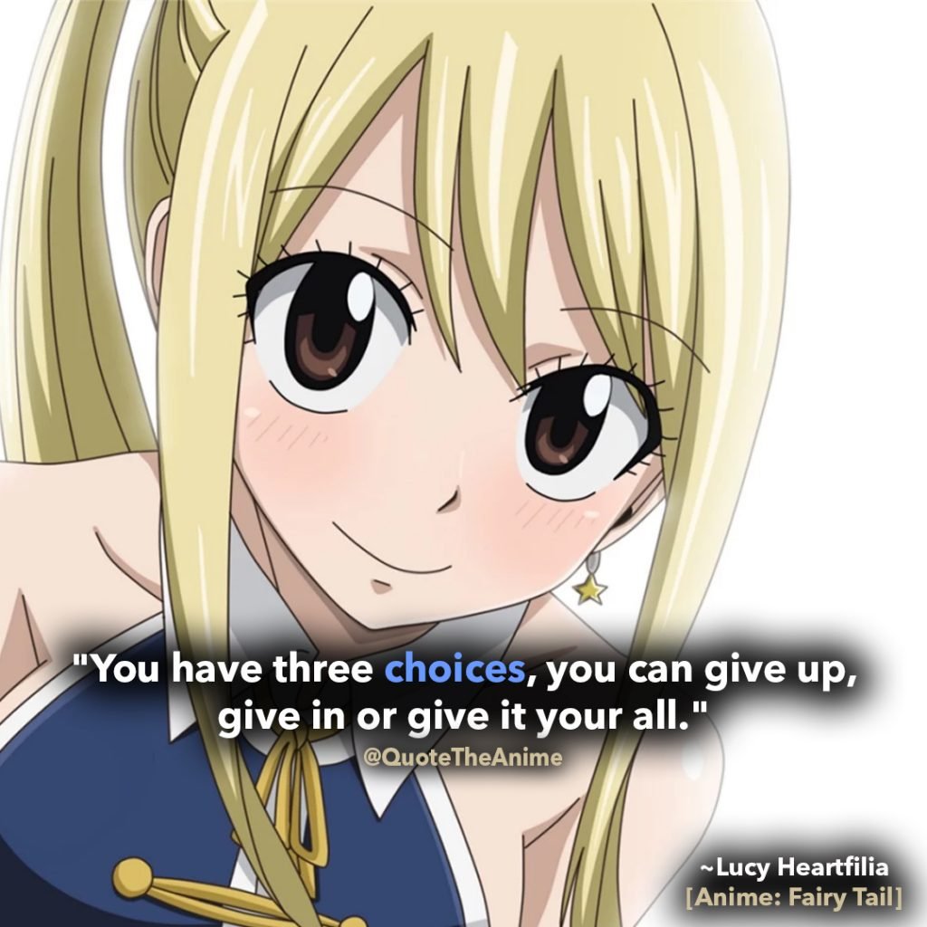 Powerful Fairy Tail Quotes (HQ Image & Wallpaper)