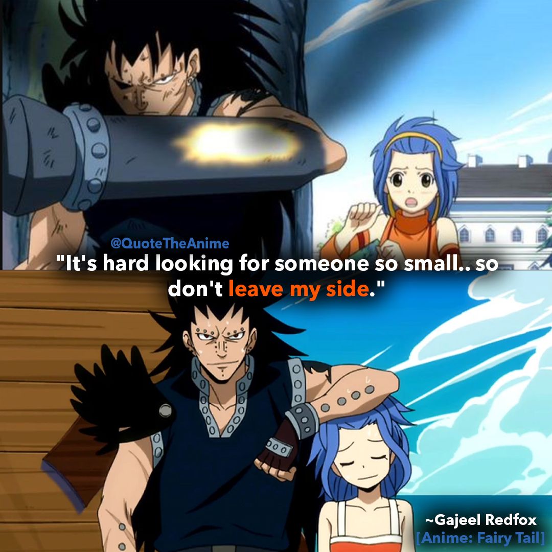 Powerful Gajeel Quotes (HQ Image + Wallpaper). Fairy tail, Anime fairy, Fairy tail quotes