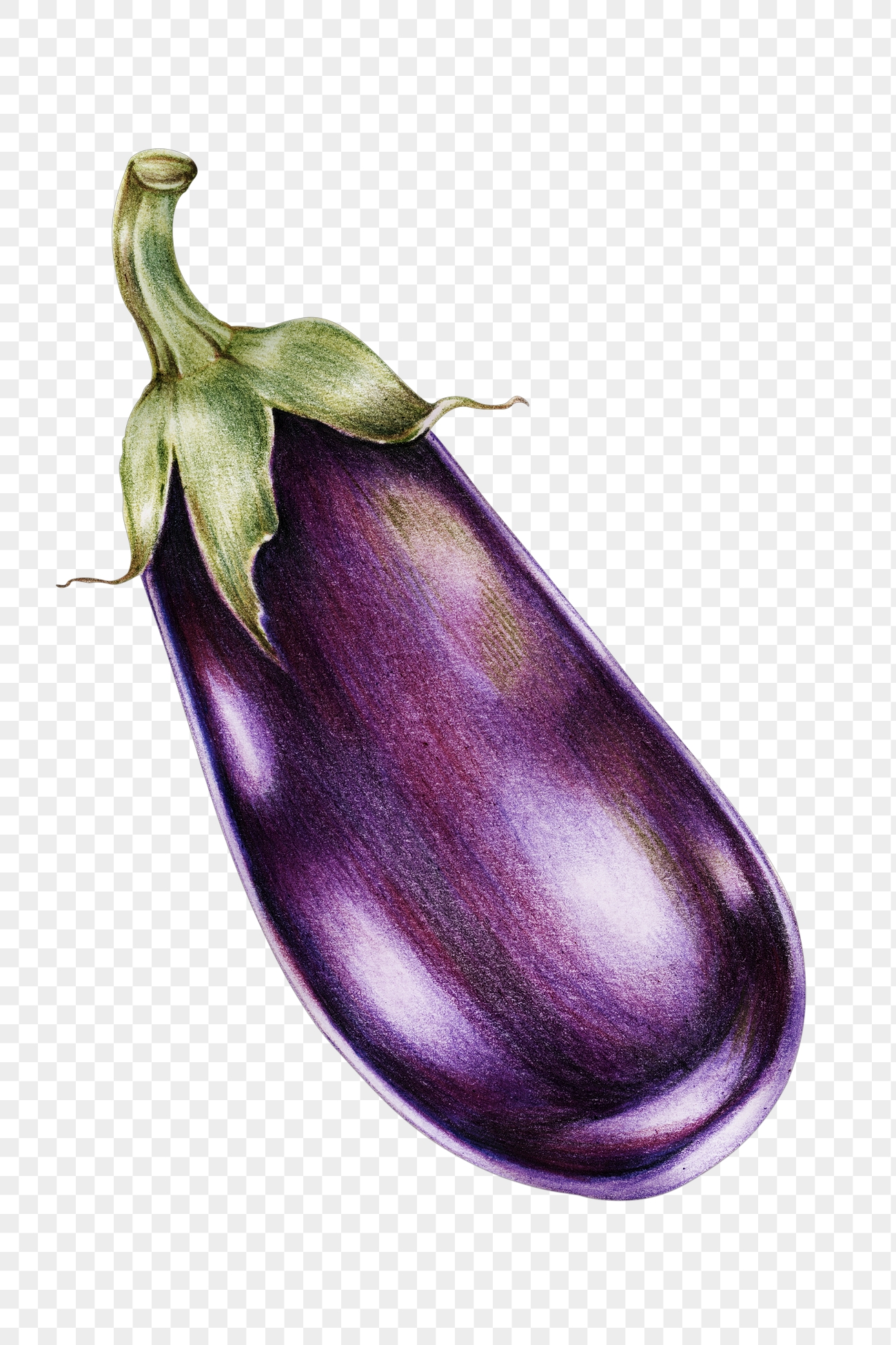 Eggplant PNG Image Wallpaper