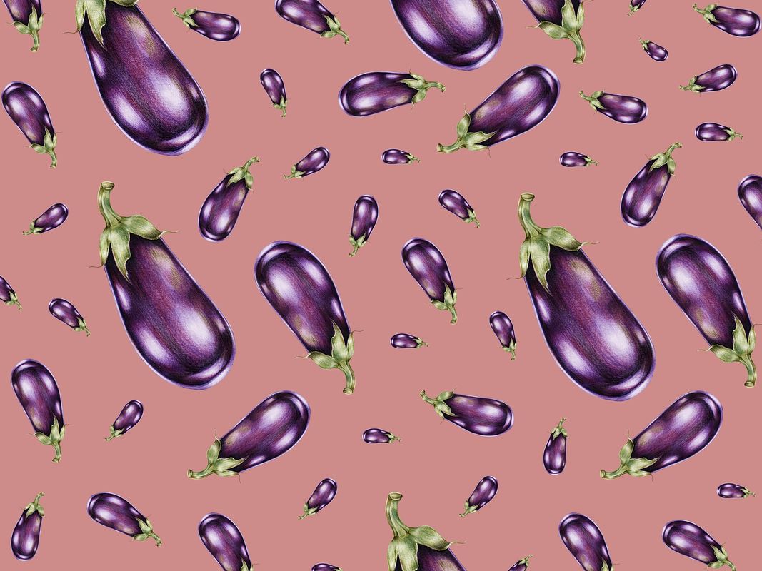 Eggplant Image Wallpaper