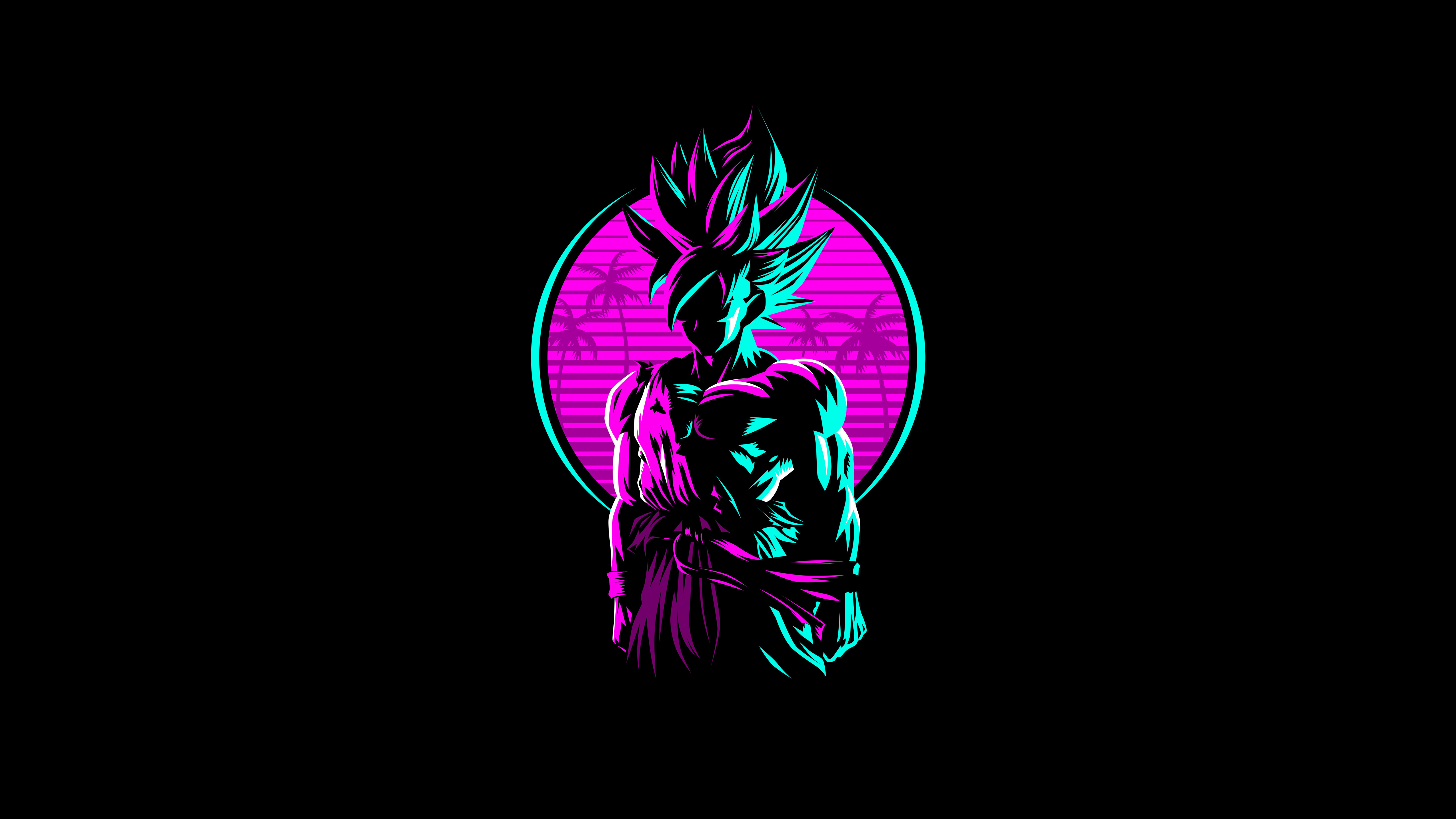 Son Goku Dragon Ball Super Dark 5k, HD Anime, 4k Wallpaper, Image, Background, Photo and Picture