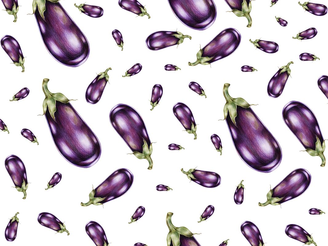 Eggplant Image Wallpaper