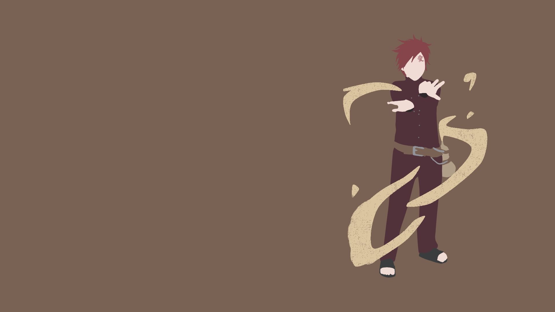 Gaara Minimalist Wallpapers - Wallpaper Cave