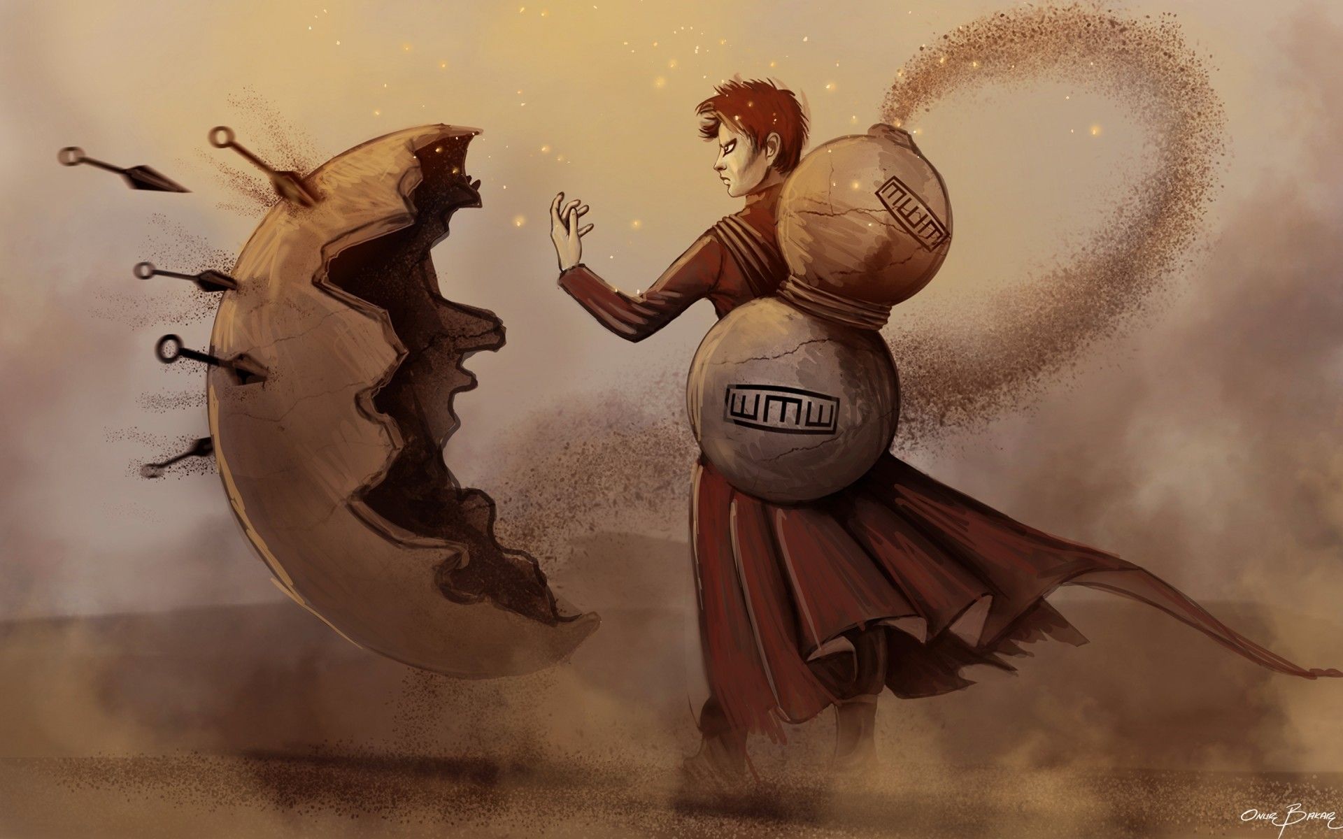 Brown Cartoon Naruto Wallpaper