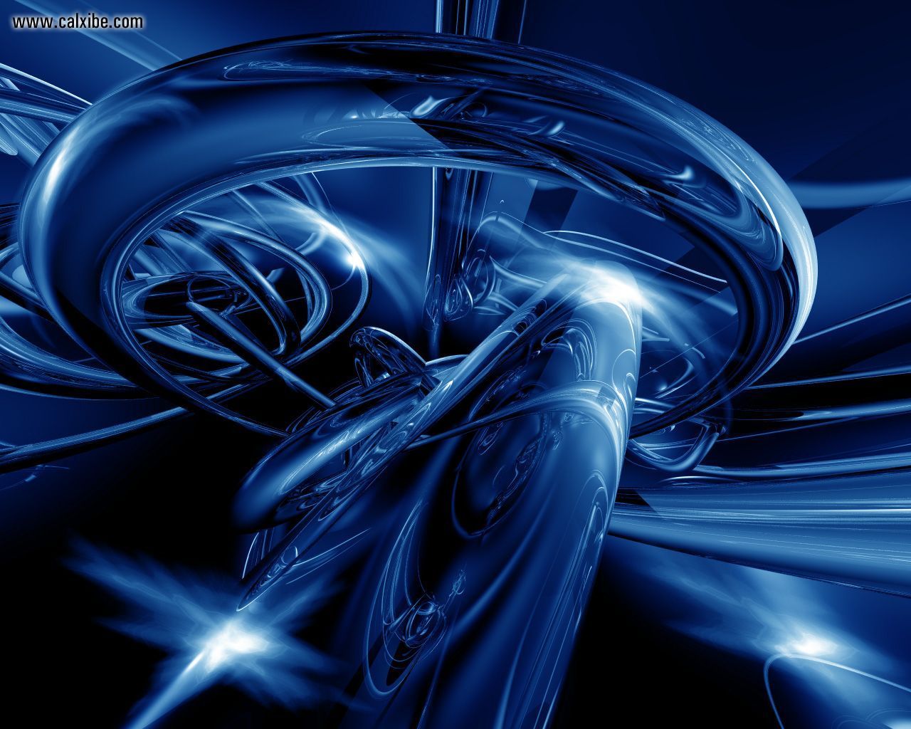 Blue Liquid Metal Wallpaper Free Blue Liquid Metal Background