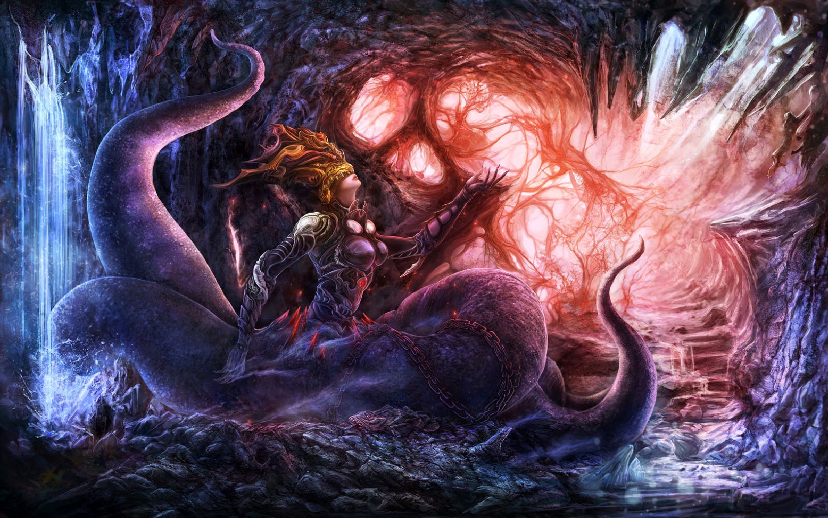 Female Fantasy Monster Art