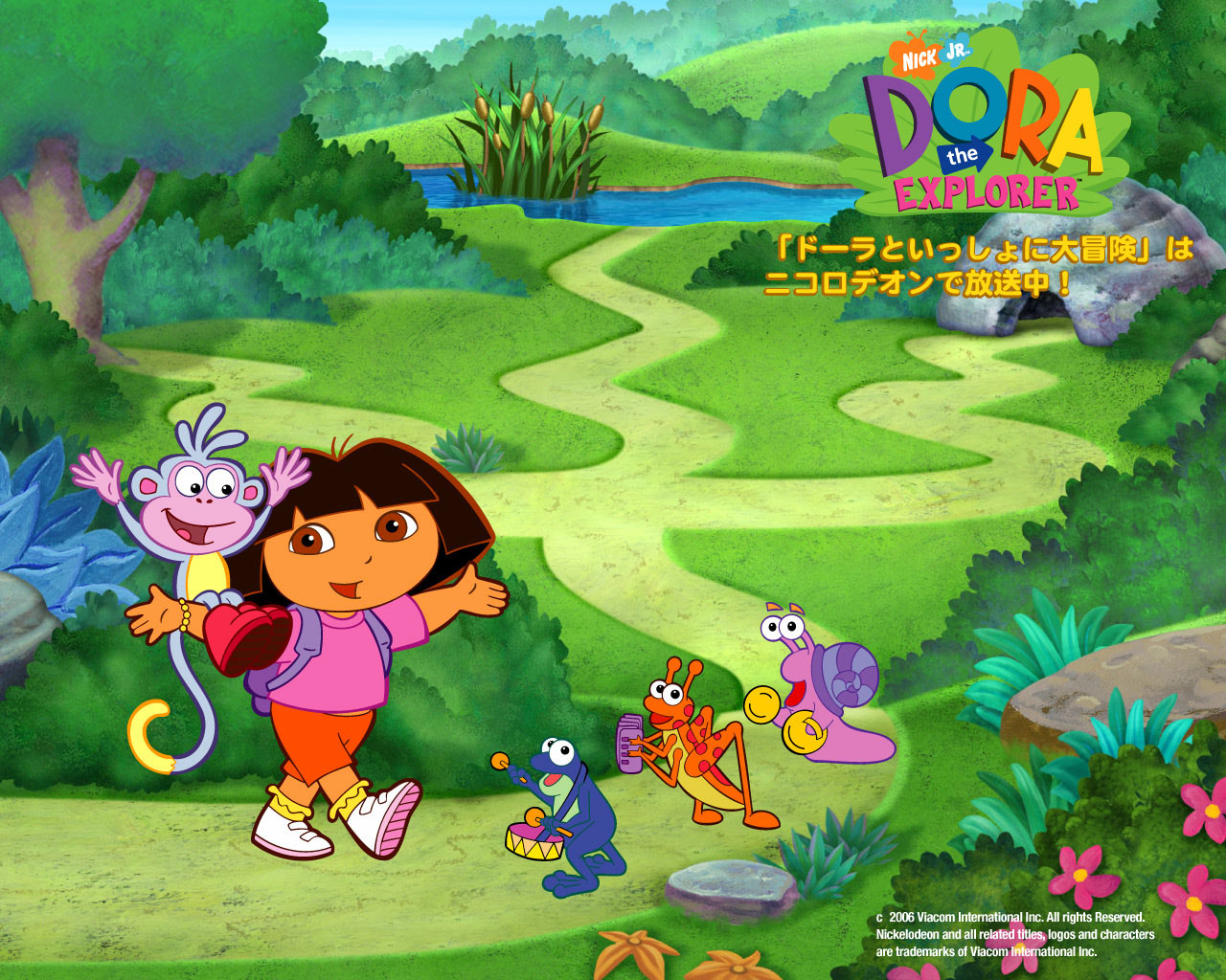 dora the explorer & T.V Shows Wallpaper
