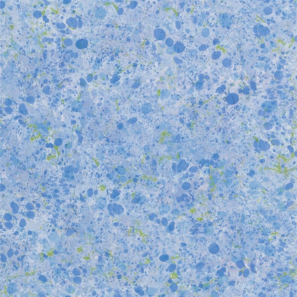 Lustro Cerulean Wallpaper