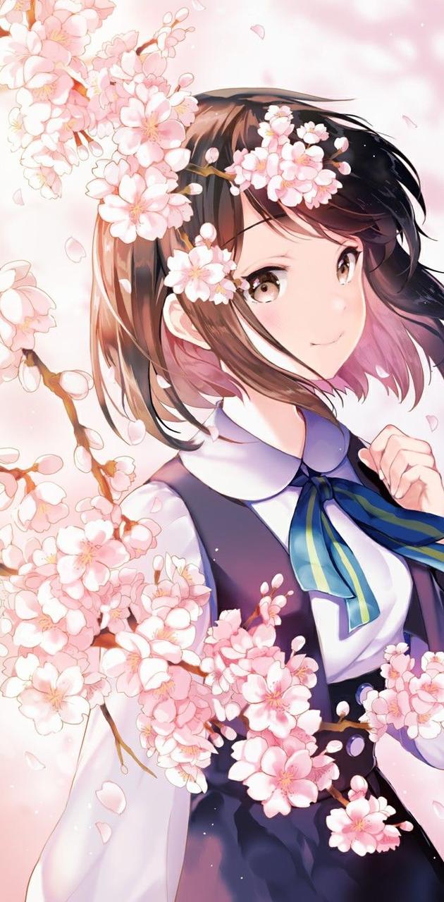 Sakura Girl wallpaper