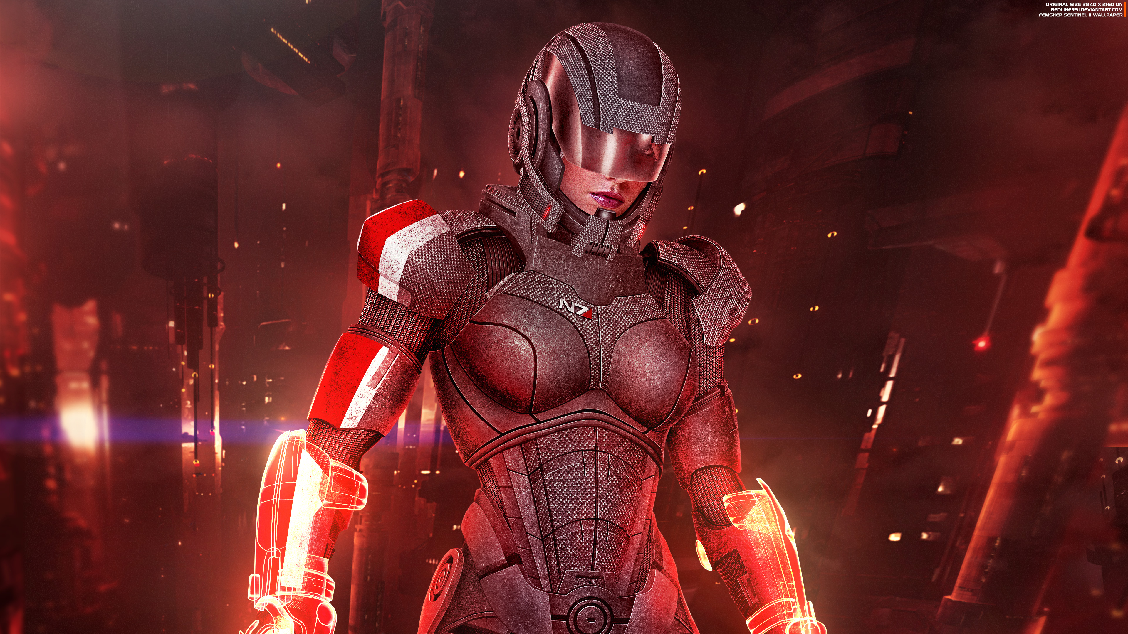 Mass Effect 3 Shepard Femshep, HD Games, 4k Wallpaper, Image, Background, Photo and Picture
