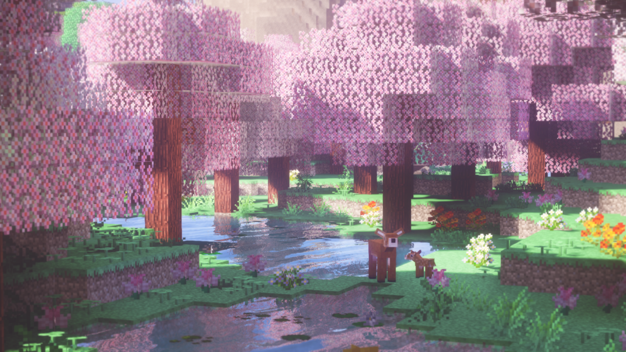 Pink Minecraft Wallpaper Free Pink Minecraft Background