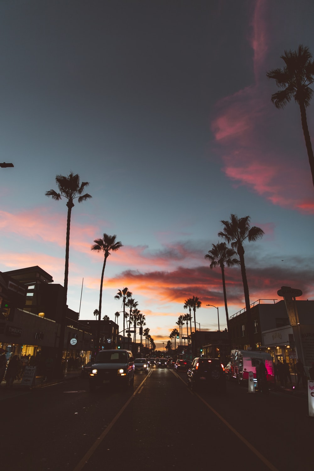 Los Angeles Sunset Picture. Download Free Image
