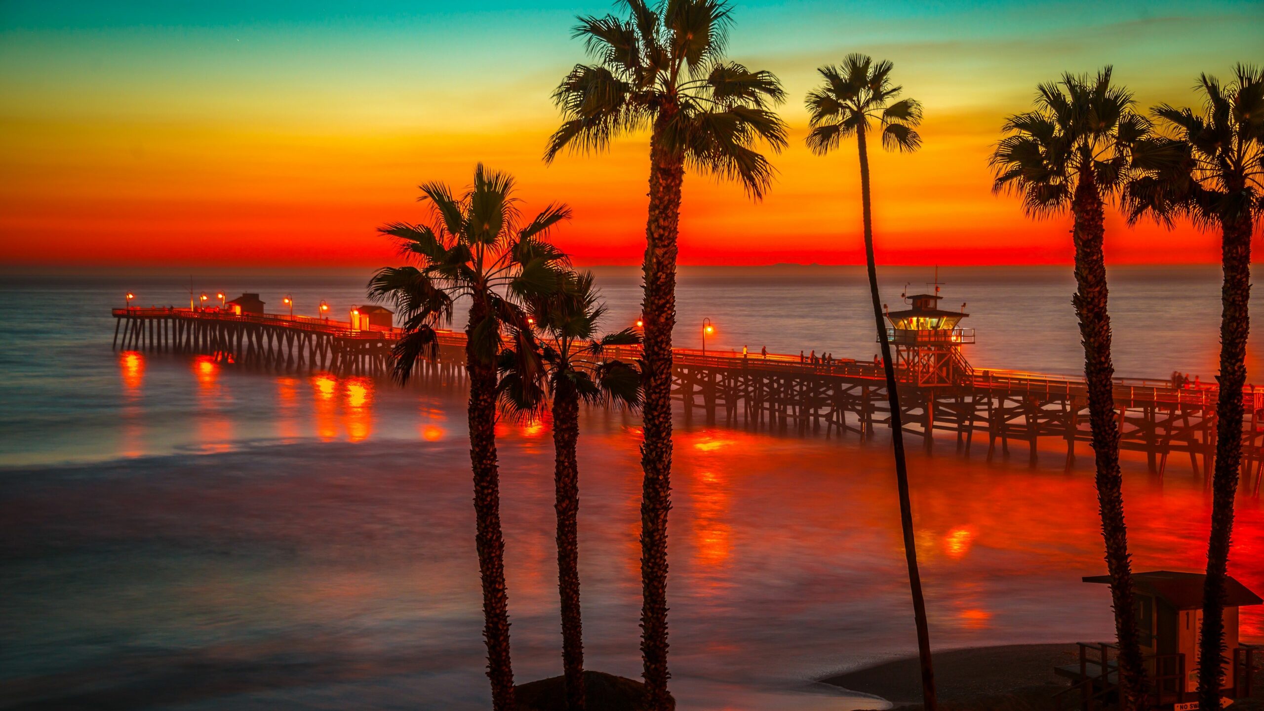 4k LA Beach Desktop Wallpapers Wallpaper Cave