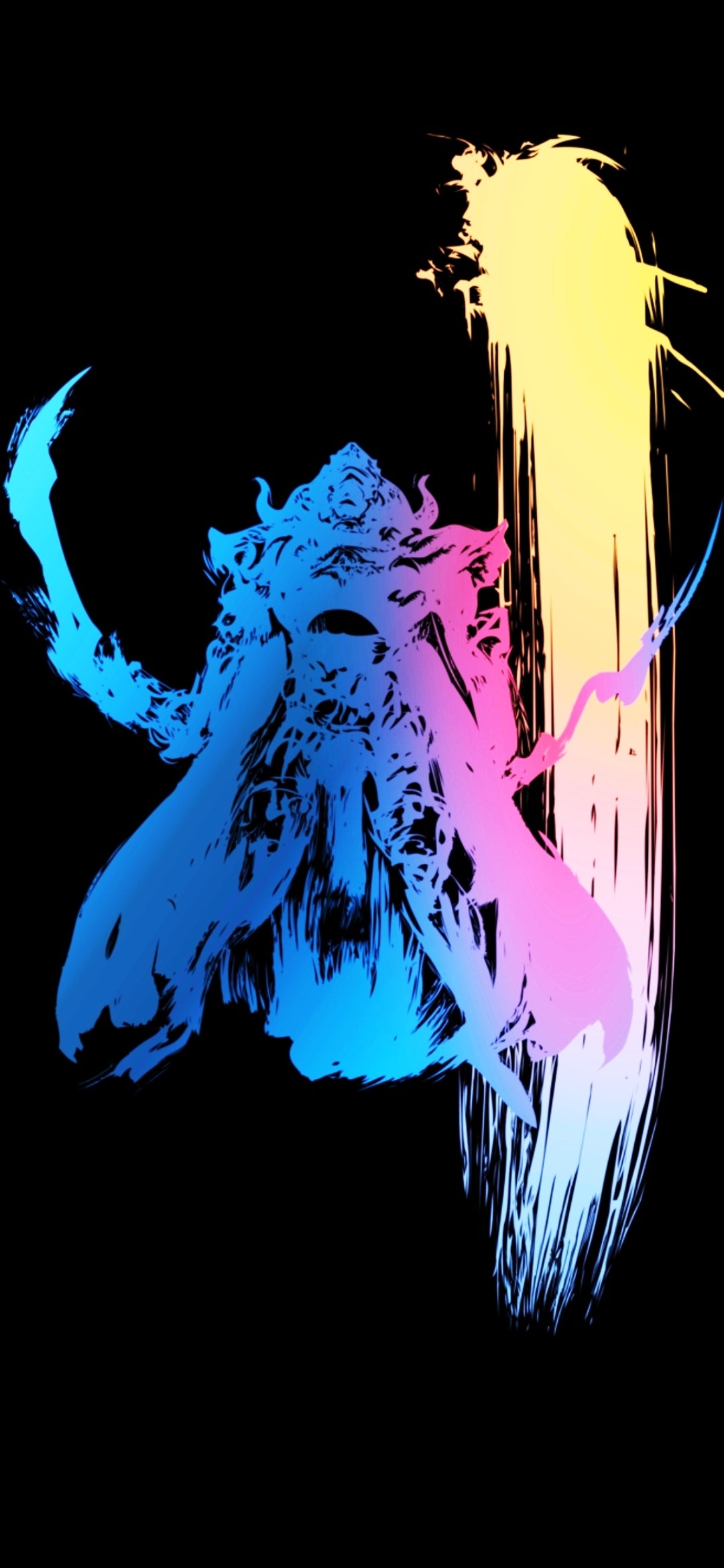 Just wanted to share a nice FFXII phone wallpaper. Especially for OLED screens. [FFXII Zodiac age Box art]