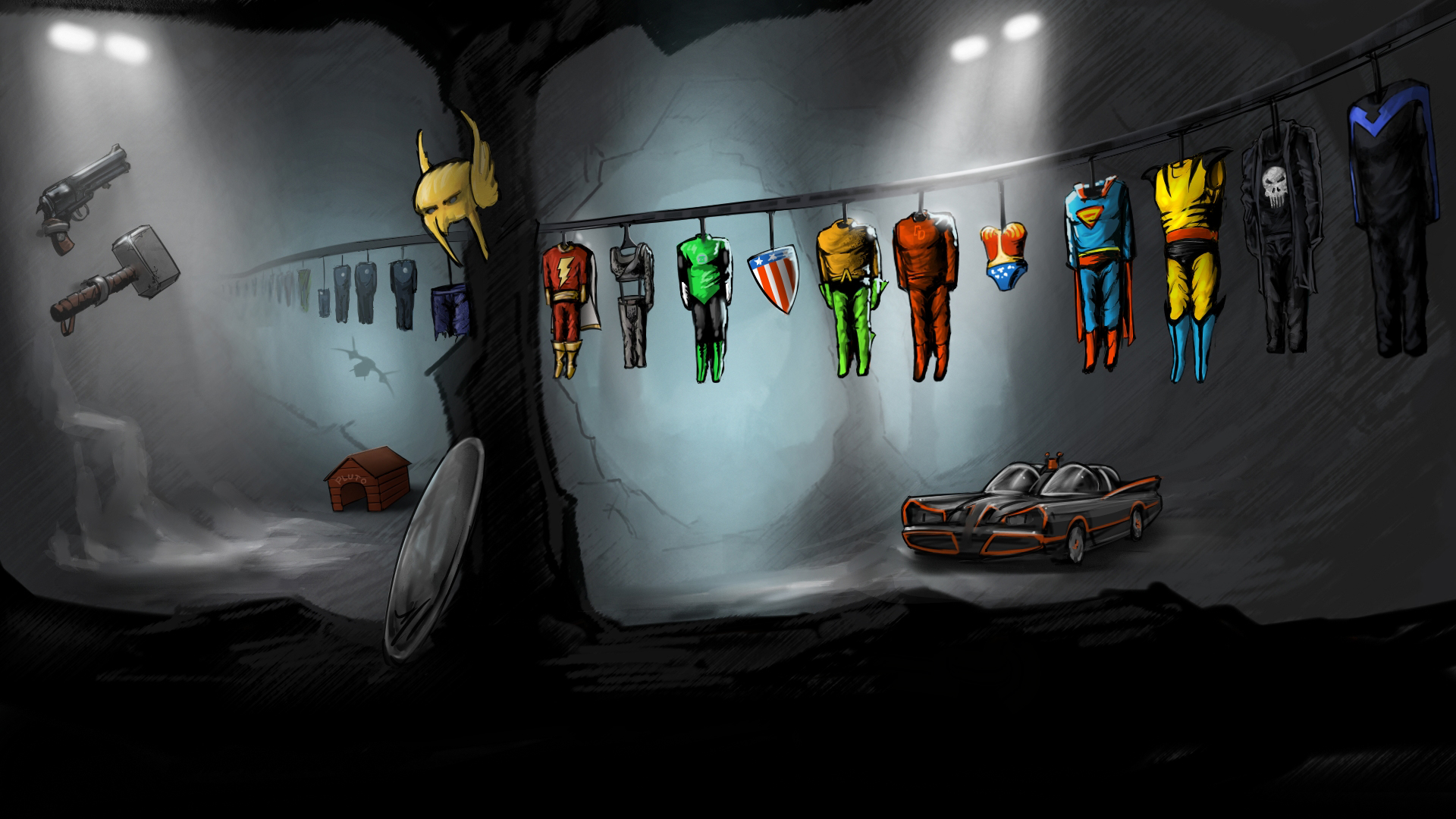 Download desktop wallpaper Home for comic book characters