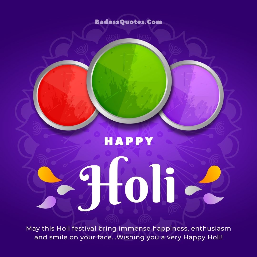 Happy Holi Image 2022 (Wishes, Quotes, Messages & Status)