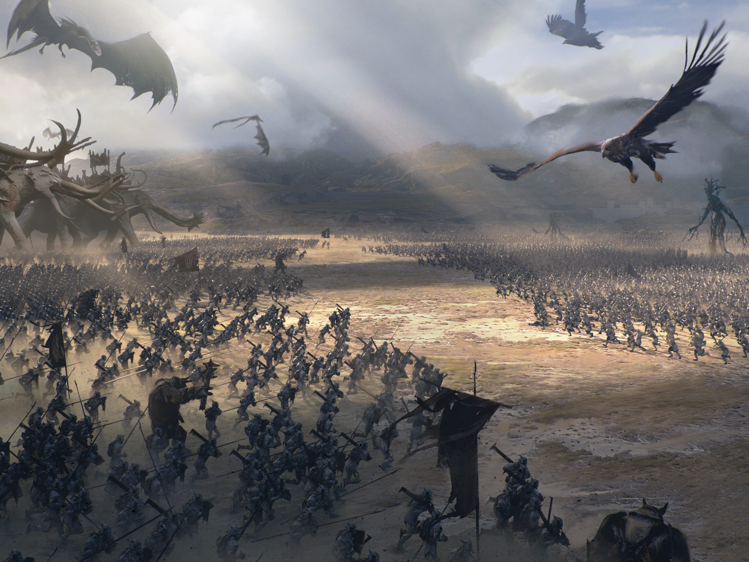 The Lord Of The Rings: Rise To War HD Wallpaper